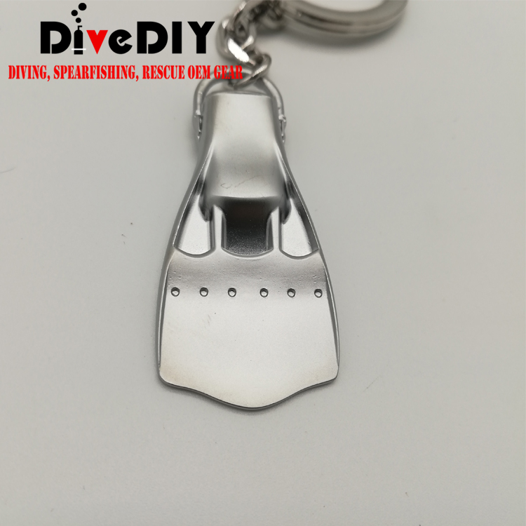 Scuba fin keychain on sale